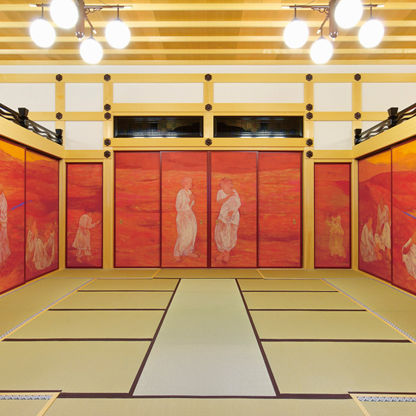 Sliding-panel paintings